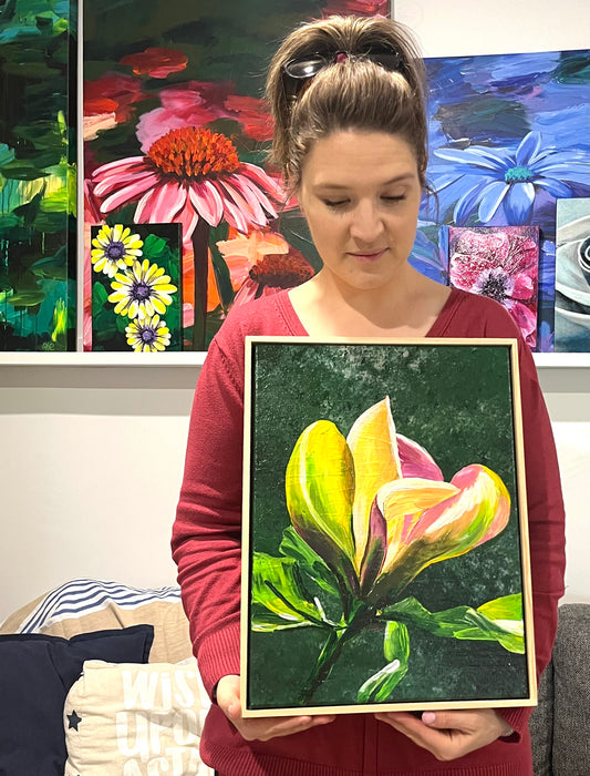 Magnolia Sunrise - Original Painting