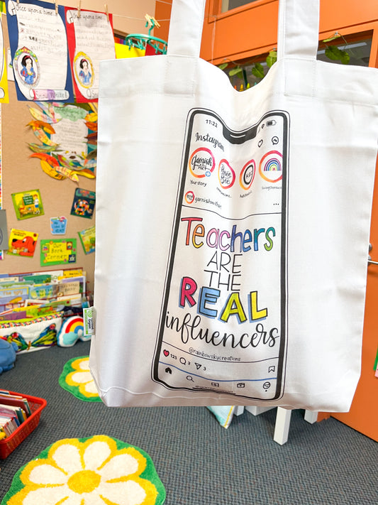 Tote Bag - Teacher Tote -Instagram