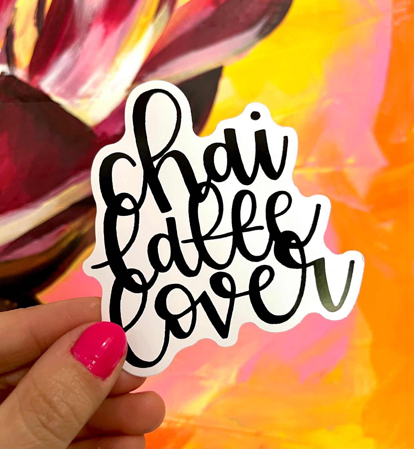 Sticker - Chai Latte Lover
