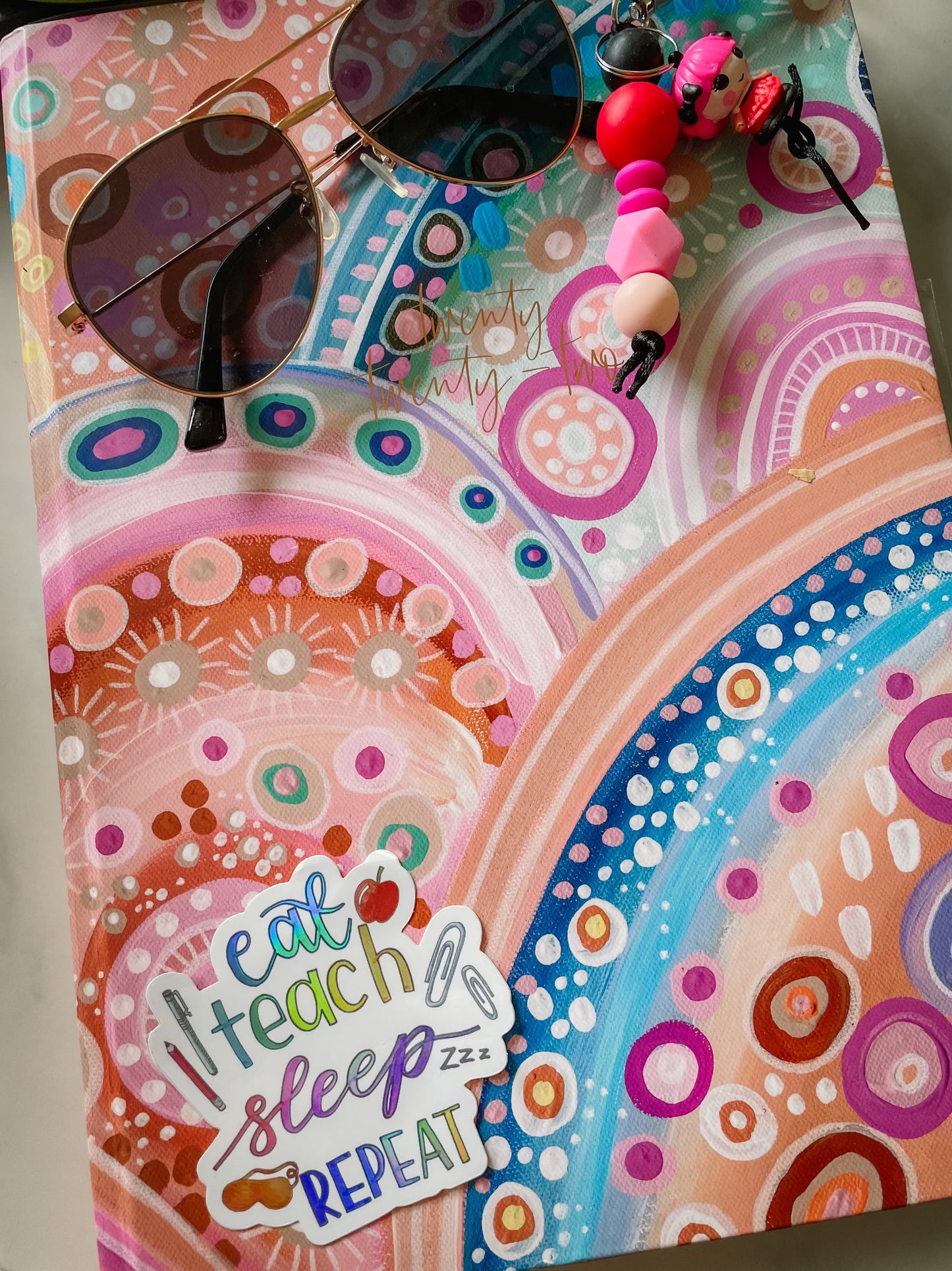 Sticker - Eat Sleep Teach Repeat