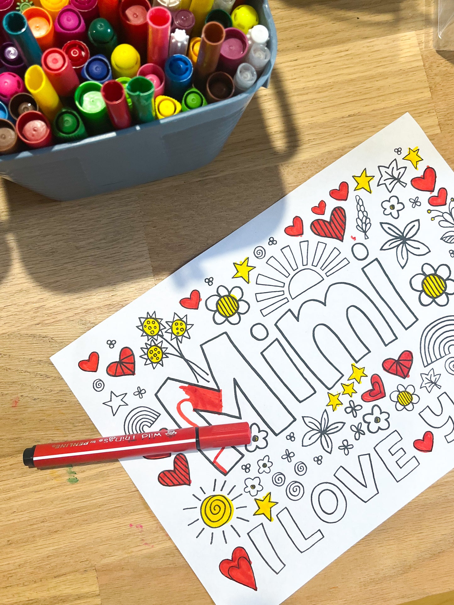 Colouring Pages - Mother's Day!
