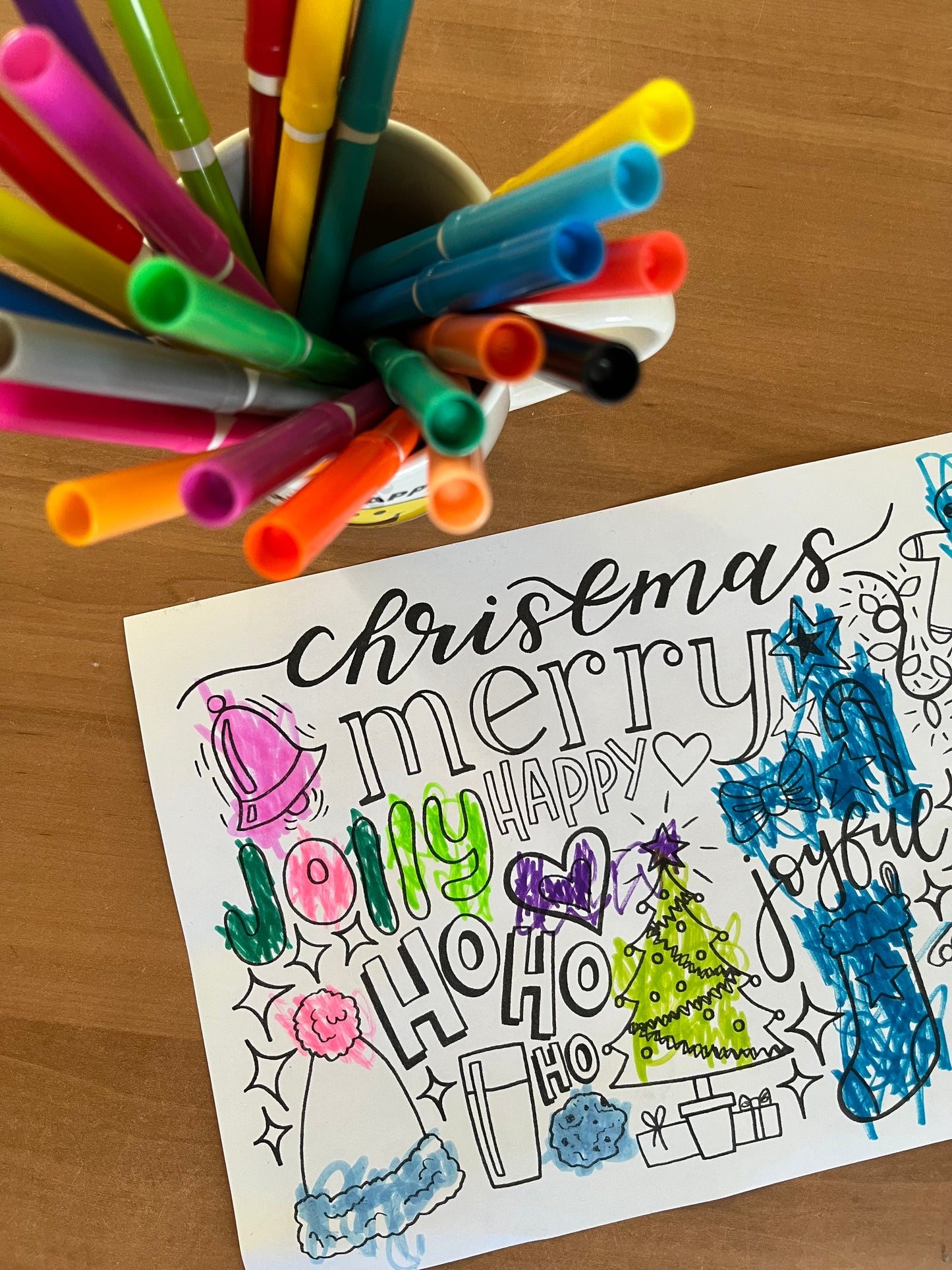 Colouring Pages - CHRISTMAS Pack!!