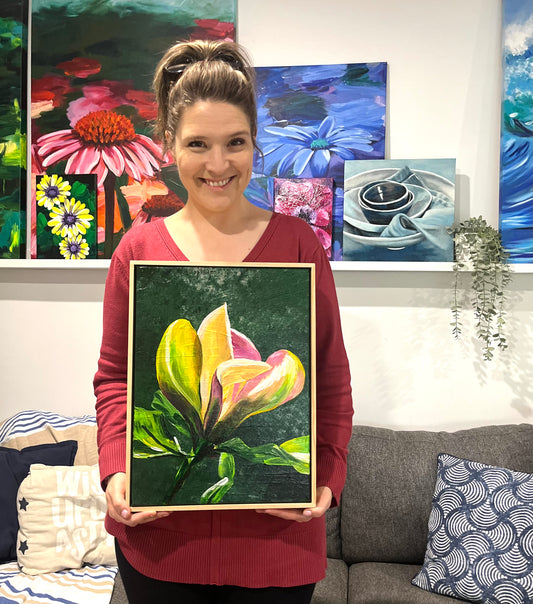 Magnolia Sunrise - Original Painting