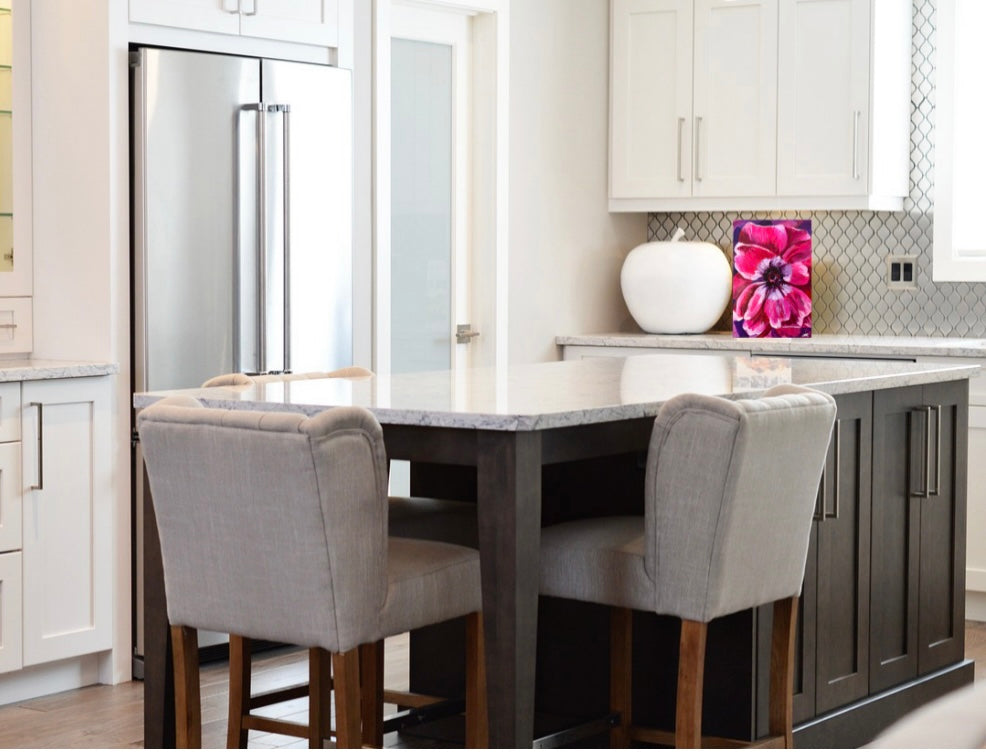 Mini Canvas - Poppy Pink