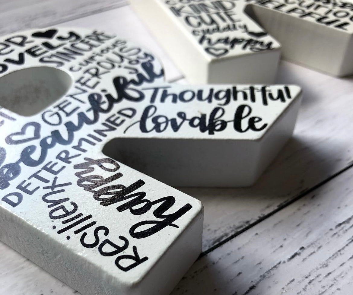 Custom Letters - Handlettered