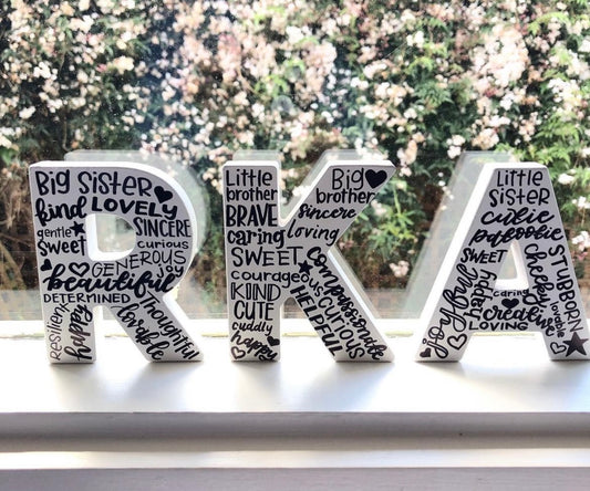 Custom Letters - Handlettered