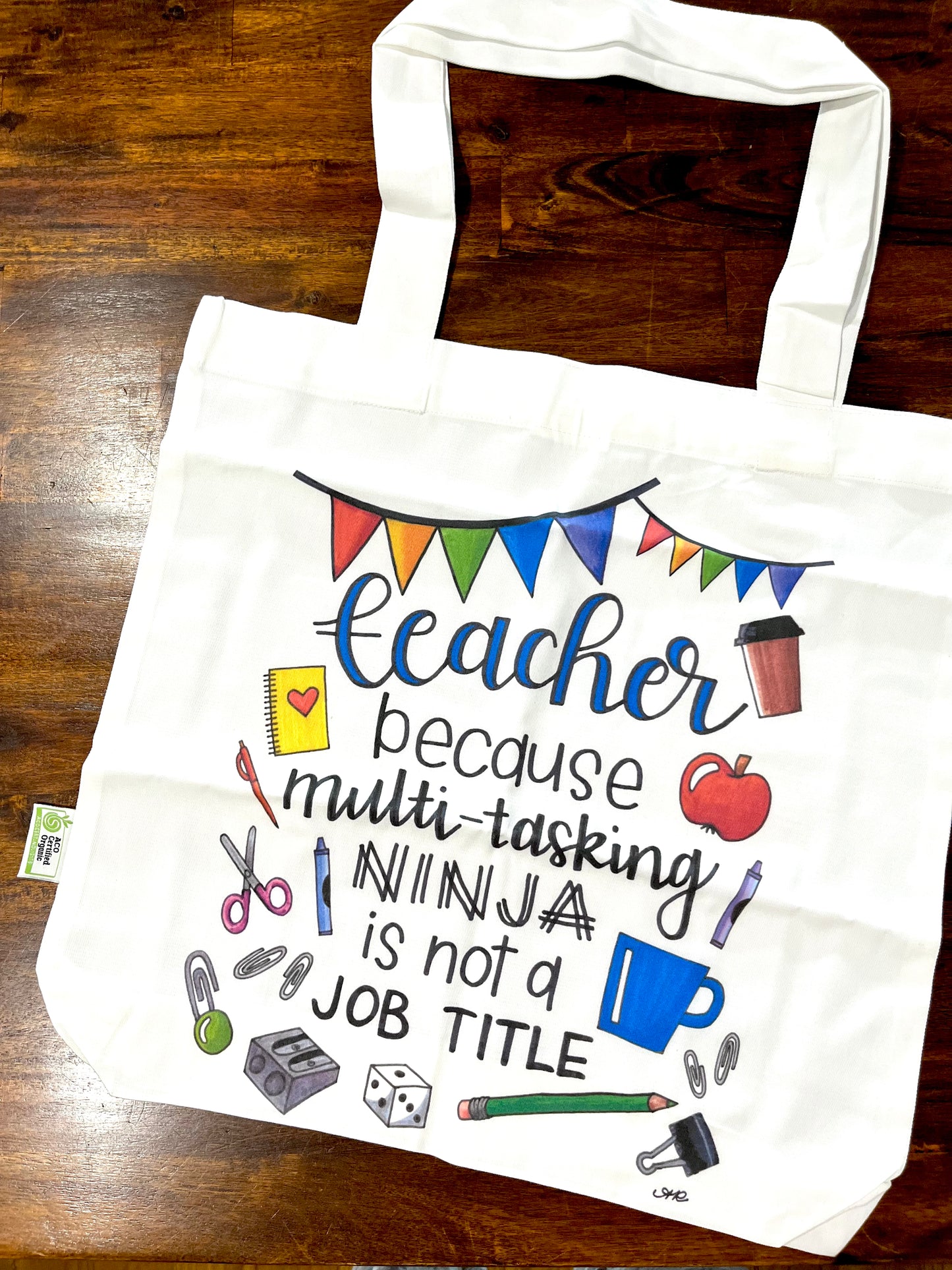 Teacher Tote - Multi-tasking Ninja