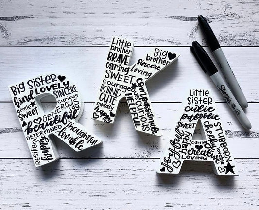 Custom Letters - Handlettered
