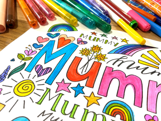 Colouring Pages - Mother's Day!